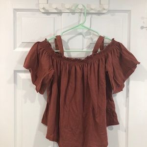 Free People We the Free Off the Shoulder Top